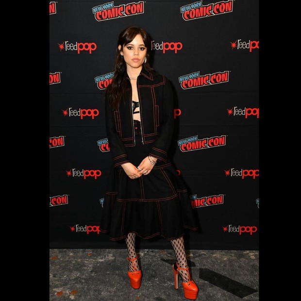 Jenna Ortega/ Foto: Instagram/mrenriquemelendez Jenna Ortega NYC Comic Con