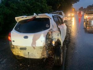 Kecelakaan Beruntun 4 Kendaraan Terjadi di Jalur Pantura Kudus