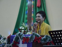 Ketua PKK Dairi Rayakan Natal dan Berbagi Kasih di Sidikalang