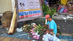 Megawati Pesan Karangan Bunga untuk Tasyakuran Kaesang-Erina di Solo