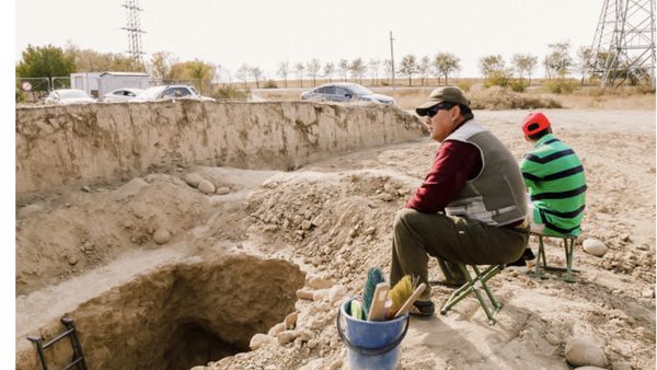 Potret Ekskavasi Makam Prajurit Suku Saka, Pandai Besi Kuno di Kazakhstan