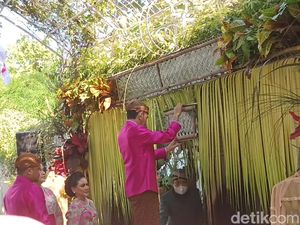 Siraman Keasang di Kediaman Jokowi Digelar Tertutup
