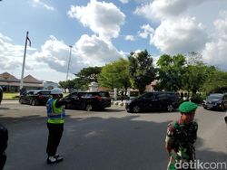 Jokowi Tiba di Gedung Agung Jogja