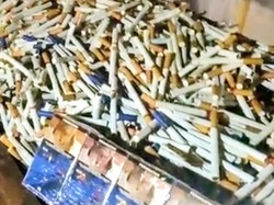 Ratusan Ribu Batang Rokok Tanpa Cukai dari Madura Disita di Situbondo