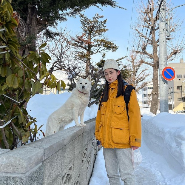 Rikako Yagi saat sedang Winter/Sumber: IG @yagirikaco_official