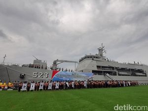 KSAL Lepas Pramuka Saka Bahari Berlayar dan Camping di Pulau Seribu