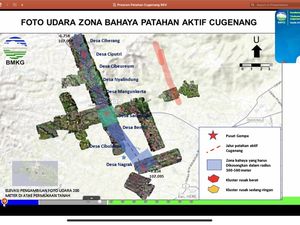 9 Desa di Cianjur yang Dilintasi Sesar Cugenang 9 Desa di Cianjur yang Dilintasi Sesar Cugenang