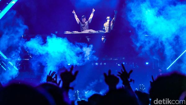 Aksi Hardwell Bikin Penonton DWP Nggak Mau Pulang