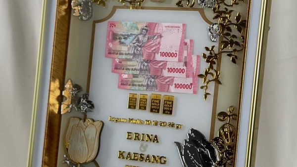 Ini Lho Nomor Seri Unik di Uang Mahar Kaesang buat Erina
