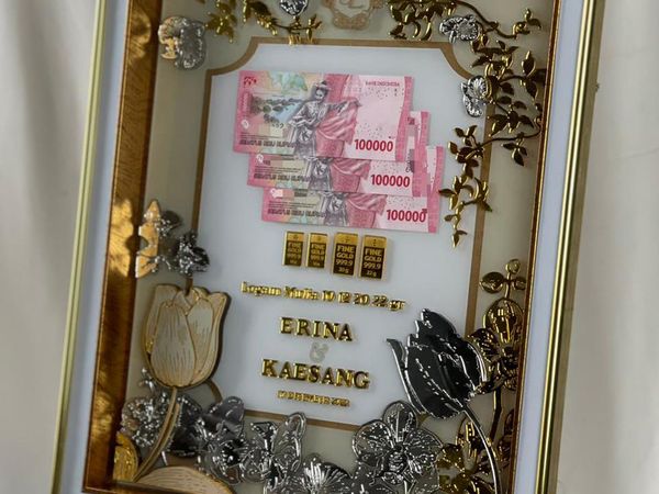 Ini Lho Nomor Seri Unik di Uang Mahar Kaesang buat Erina