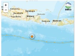 Gempa M 4,9 Guncang Jember
