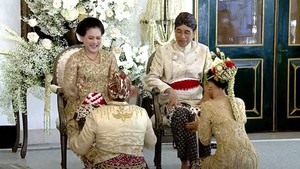 Pernyataan Jokowi Usai Akad Nikah Kaesang-Erina