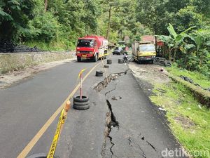 Jalur Penghubung Ciamis-Cirebon Amblas