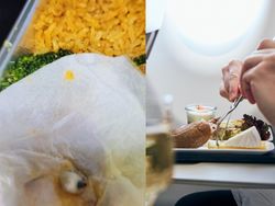 Jijik! Wanita Ini Temukan Implan Gigi di Makanan Pesawat