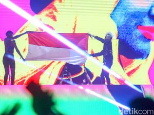 Kibarkan Merah Putih, Nervo Guncang Panggung DWP 2022