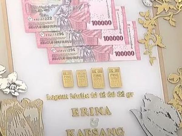 Ini Penampakkan Uang Mahar Kaesang yang Bikin Salfok Netizen