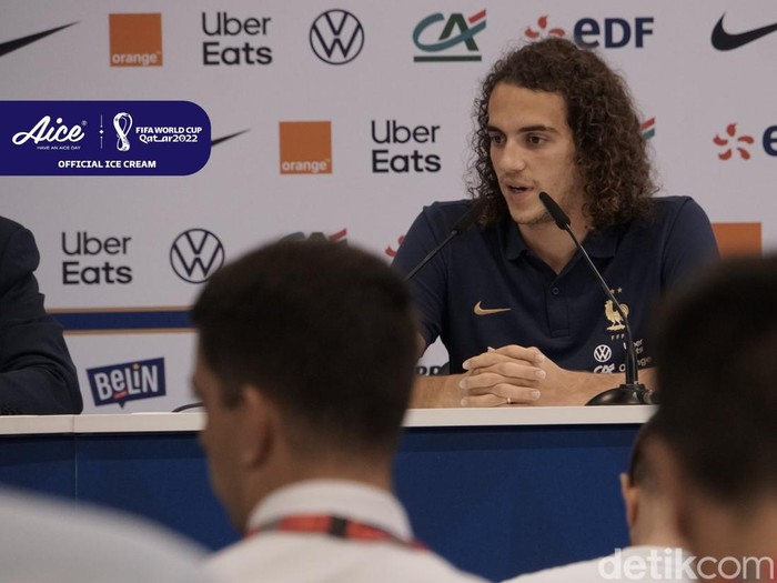 Matteo Guendouzi waspadai kejutan-kejutan di sisa Piala Dunia 2022 (Lucas Aditya/detikSport)