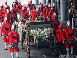 Momen Erina Naik Kereta Kuda ke Lokasi Ijab Kabul