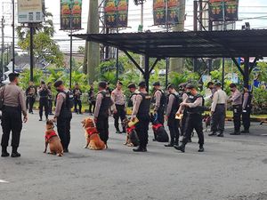 Jelang Akad Nikah Kaesang-Erina, Panser Anoa-Anjing Pelacak Disiagakan