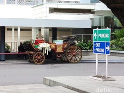 Suasana Terkini Pendopo Ambarrukmo Jelang Akad Nikah Kaesang dan Erina