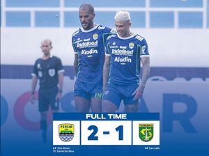 Persib 2-1 Persebaya, Duo Brasil Maung Bandung Cetak Gol