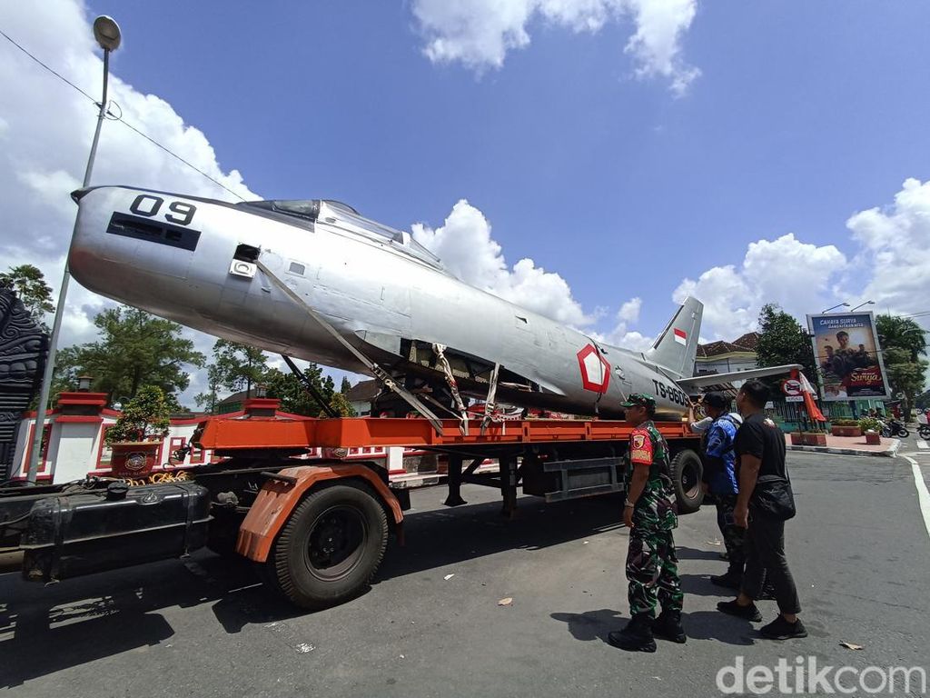 Pesawat Tempur F-86 Sabre Bakal Jadi Koleksi Baru Museum PETA Blitar