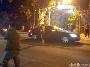 Presiden Jokowi Baru Tiba di Solo Usai Mantu Kaesang-Erina di Jogja