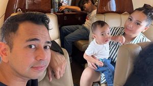 Potret Raffi Ahmad dan Nagita Slavina Hadiri Pernikahan Kaesang-Erina