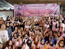 Sambut Hari Ibu, Srikandi Ganjar Gelar Kelas Masak untuk Milenial