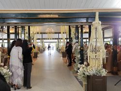 Suasana Pendopo Royal Ambarrukmo Jelang Akad Nikah Kaesang-Erina
