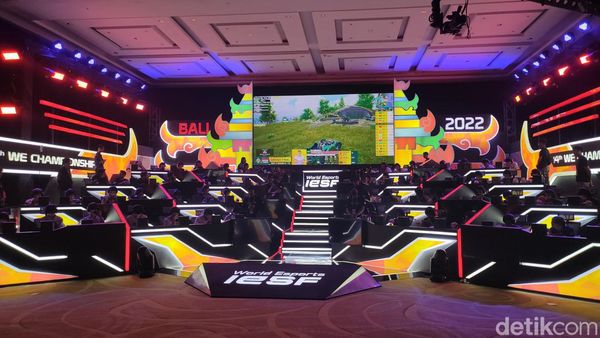 Suasana Seru Kejuaraan Dunia Esports IESF Bali 2022