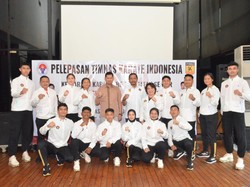 PB FORKI Lepas Kontingen Indonesia ke Kejuaraan Asia Karate di Uzbekistan