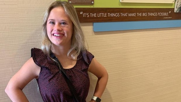 Abigail Adams/Foto: Instagram.com/abigail_the_advocate Abigail Adams, seorang advokat down syndrome