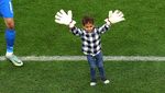 Aksi Putra Yassine Bounou di Al Thumama Stadium Qatar