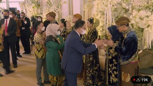 Anies Baswedan Hadiri Tasyakuran Pernikahan Kaesang dan Erina