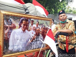 Senangnya Penarik Becak Jadi Pengantar Tamu Acara Kaesang-Erina