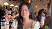 10 Gaya Anggun Felicia Tissue Saat Makan Cantik dan Hangout di Restoran