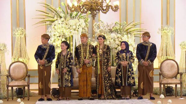 Hajatan pernikahan Kaesang Pangarep dan Erina Gudono