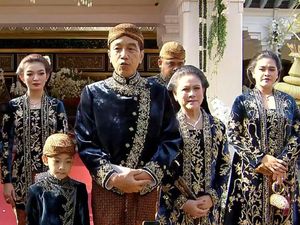 Jokowi: Ngunduh Mantu Kaesang-Erina Sekaligus Nguri-uri Budaya