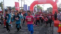 Keseruan Borobudur Marathon Fun Run 2022 di Magelang