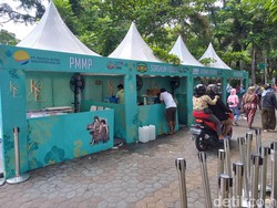 Ribuan Porsi Makanan Gratis Tasyakuran Kaesang-Erina Ludes 1,5 Jam