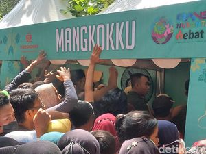 Makanan Gratis Tasyakuran Kaesang-Erina Jadi Buruan Anak Kos