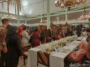 Momen Akrab Prabowo dan Megawati di Resepsi Pernikahan Kaesang-Erina