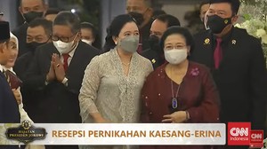 Megawati dan Puan Hadiri Tasyakuran Kaesang-Erina di Puro Mangkunegaran
