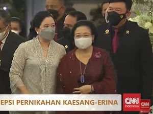 Megawati Hadiri Tasyakuran Malam di Puro Mangkunegaran, Kaesang Salim