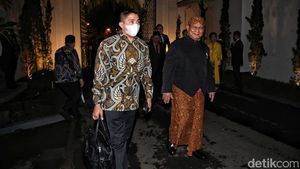 Momen Prabowo-Sri Mulyani Hadiri Resepsi Pernikahan Kaesang-Erina