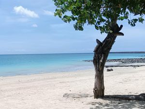 Penampakan Penataan Spot Baru di Pantai Kelan