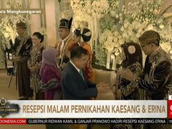 JK, Boediono hingga Prabowo Hadiri Tasyakuran Malam Kaesang-Erina