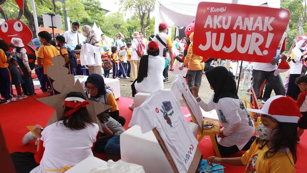 Peringatan Hari Antikorupsi Sedunia di GBK