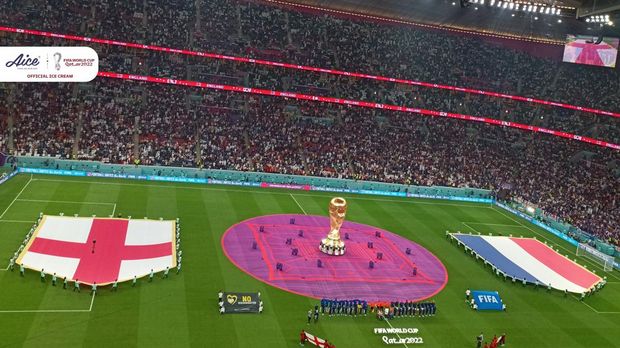 Inggris vs Prancis.